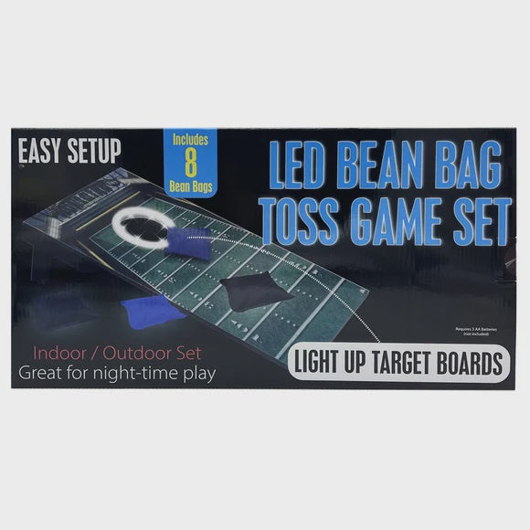 Bean Bag Toss Game with LED Lights Kole Imports