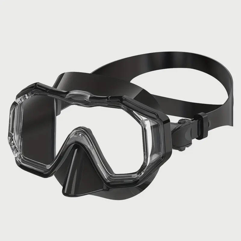 1pc Adjustable Snorkeling Mask, Wide View Large Frame Swimming Goggles TEMU