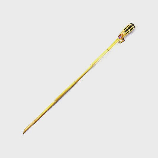 Bamboo Wicker Torch Kole Imports