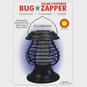 Solar-Powered Light & Insect Zapper