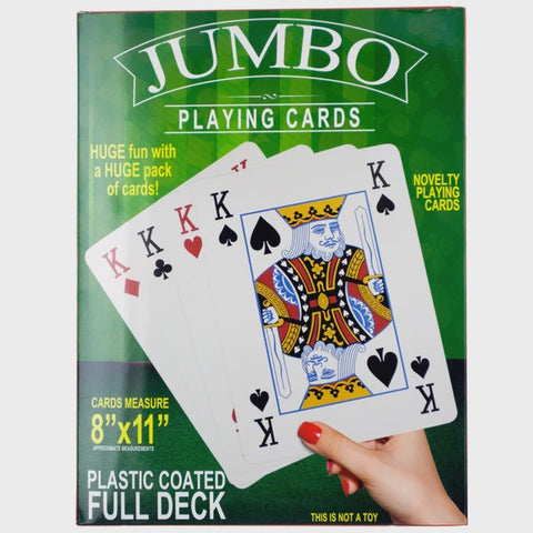 Jumbo Novelty Playing Cards