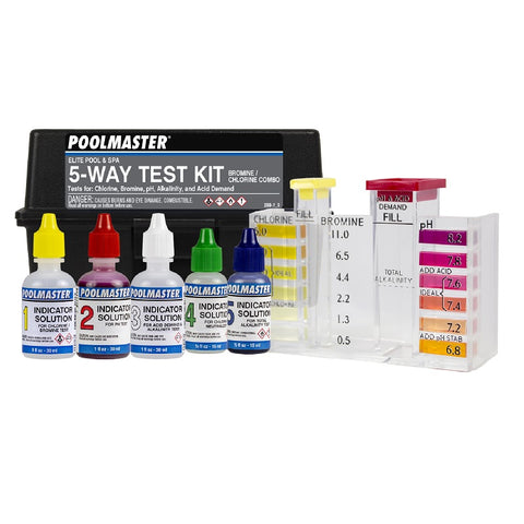 Poolmaster Deluxe 5 Way Test Kit